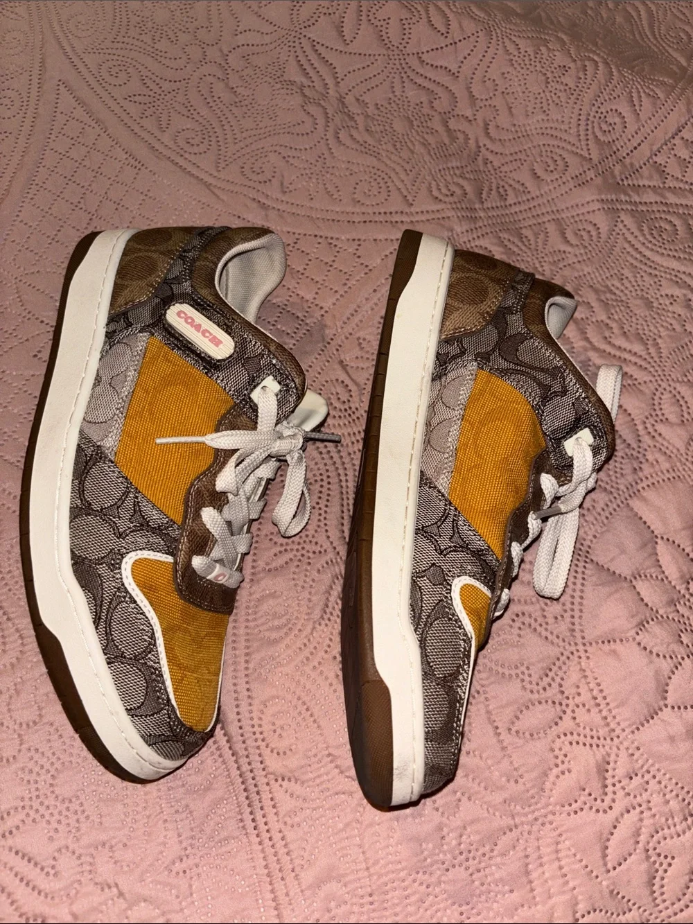 Coach sneakers featuring